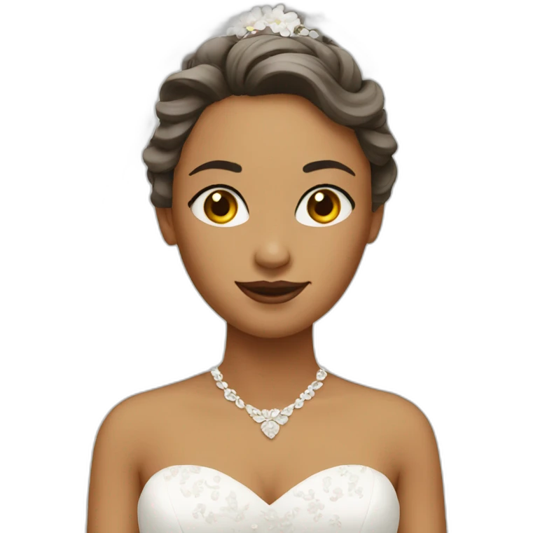 bride  emoji
