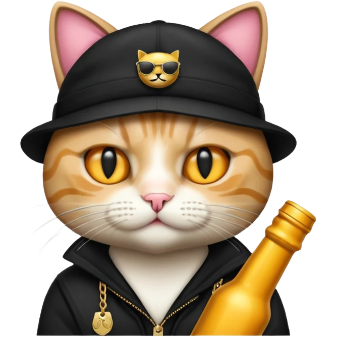 cat gangsta emoji