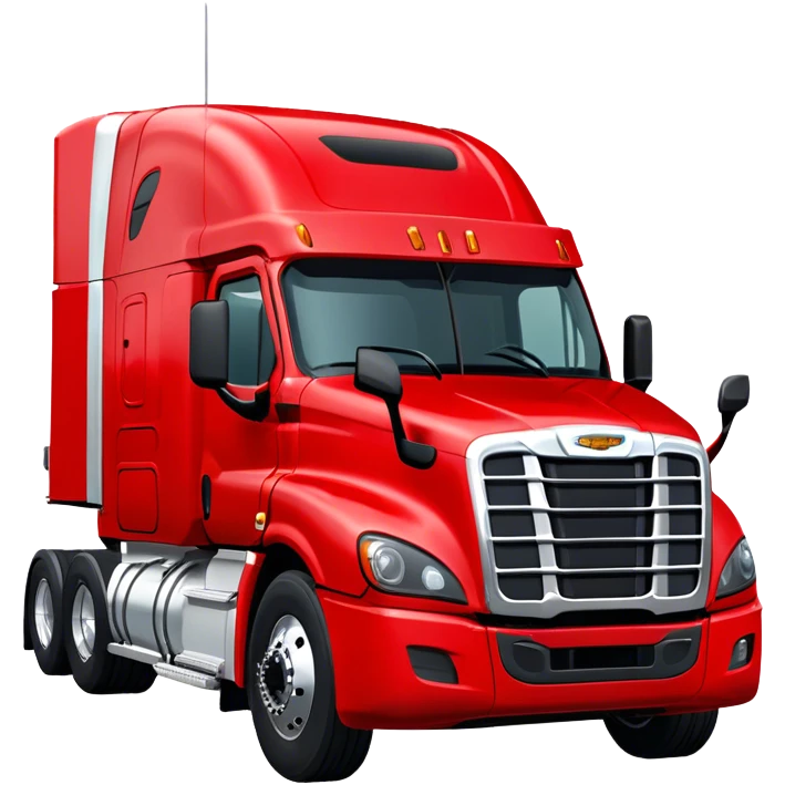Cattle Truck - Freightliner Cascadia (Model Year: 2021) (Iconic colour: Red) emoji
