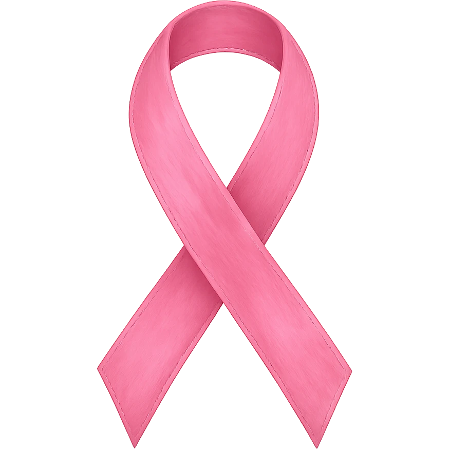pink ribbon emoji