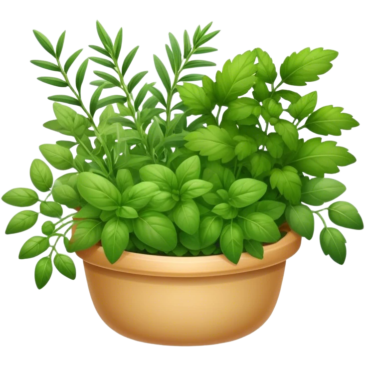 cooking mixed herbs emoji