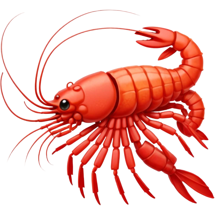 Samurai shrimp emoji
