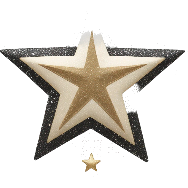 A beautiful star￼ emoji