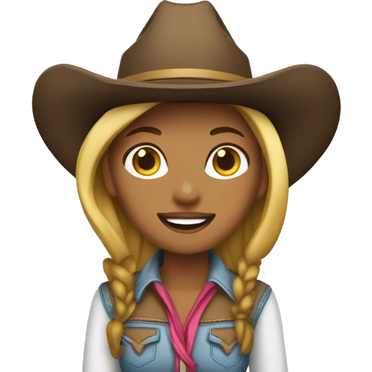 cowgirl  emoji