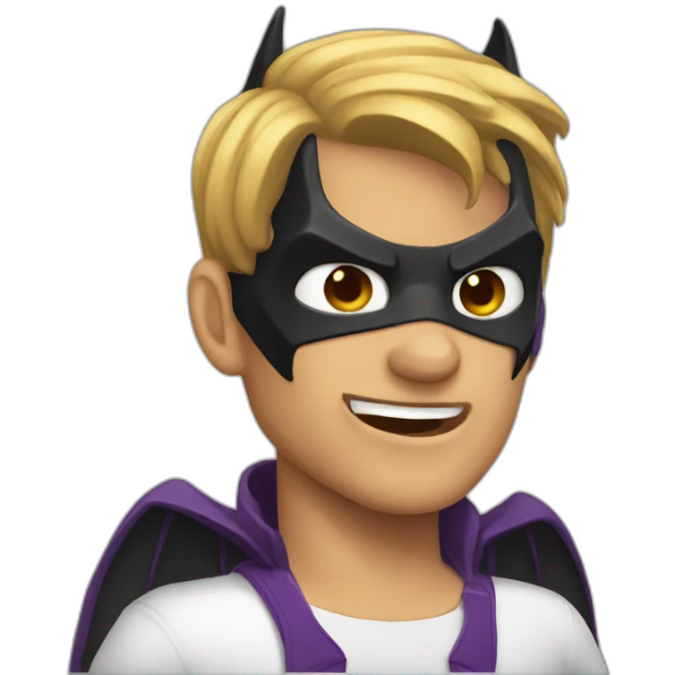 Bat man  emoji
