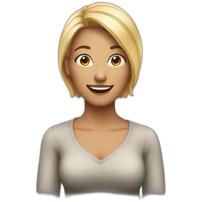 woman-happy emoji