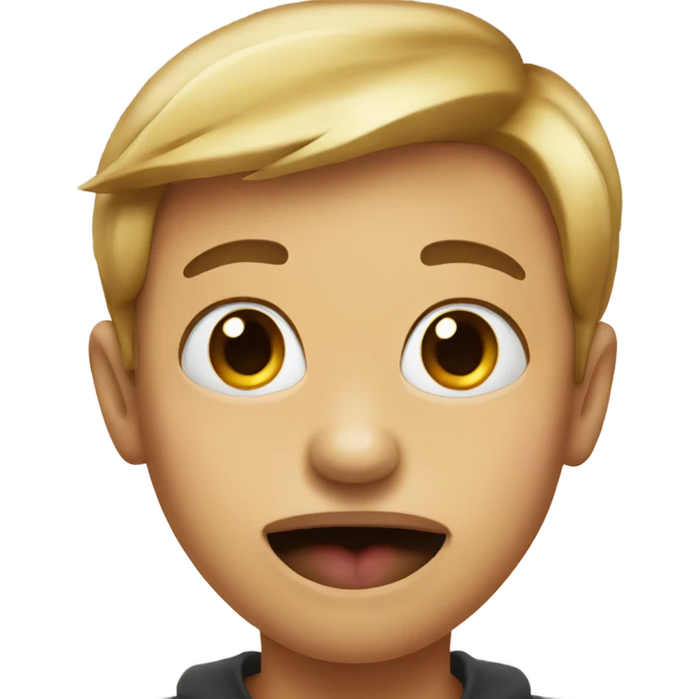 Emoji biting lip emoji