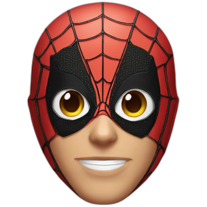  spider-man miles morales mask emoji
