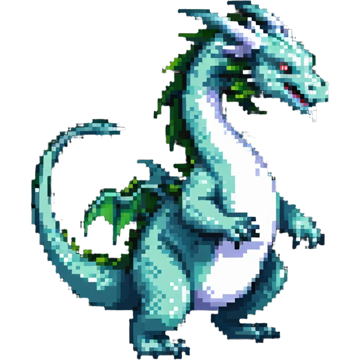 Dragon Haku from Spirited Away emoji
