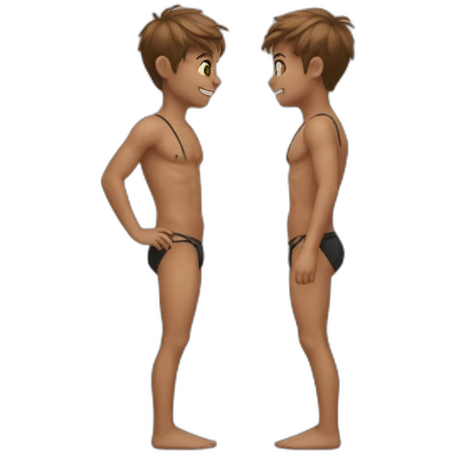 Bikini boy emoji