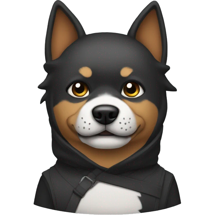 Ninja dog emoji