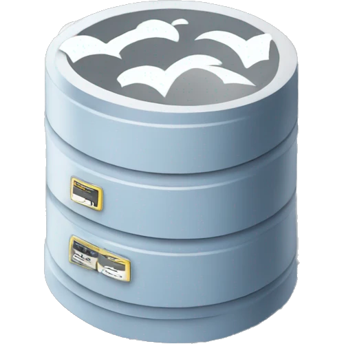 database on cloud emoji