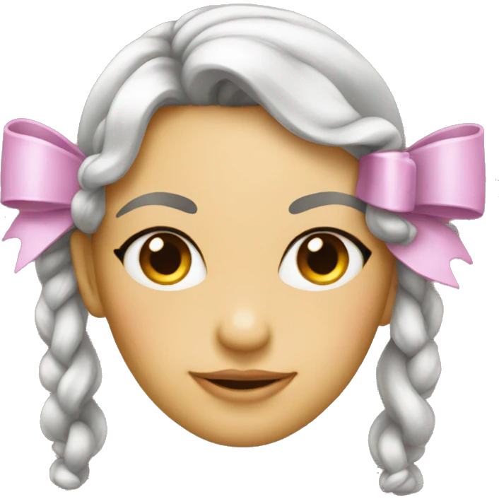 coquette bow emoji