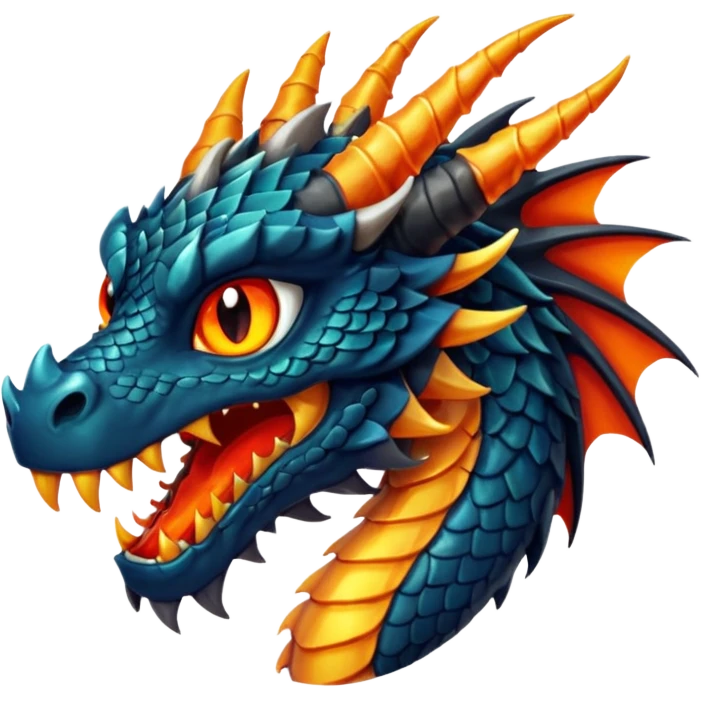 Dragón de la irá  emoji