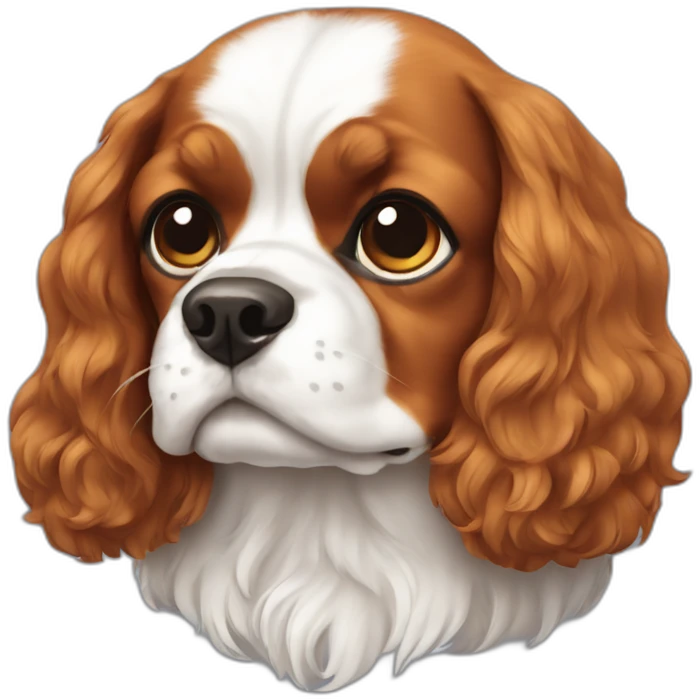cavalier dog emoji