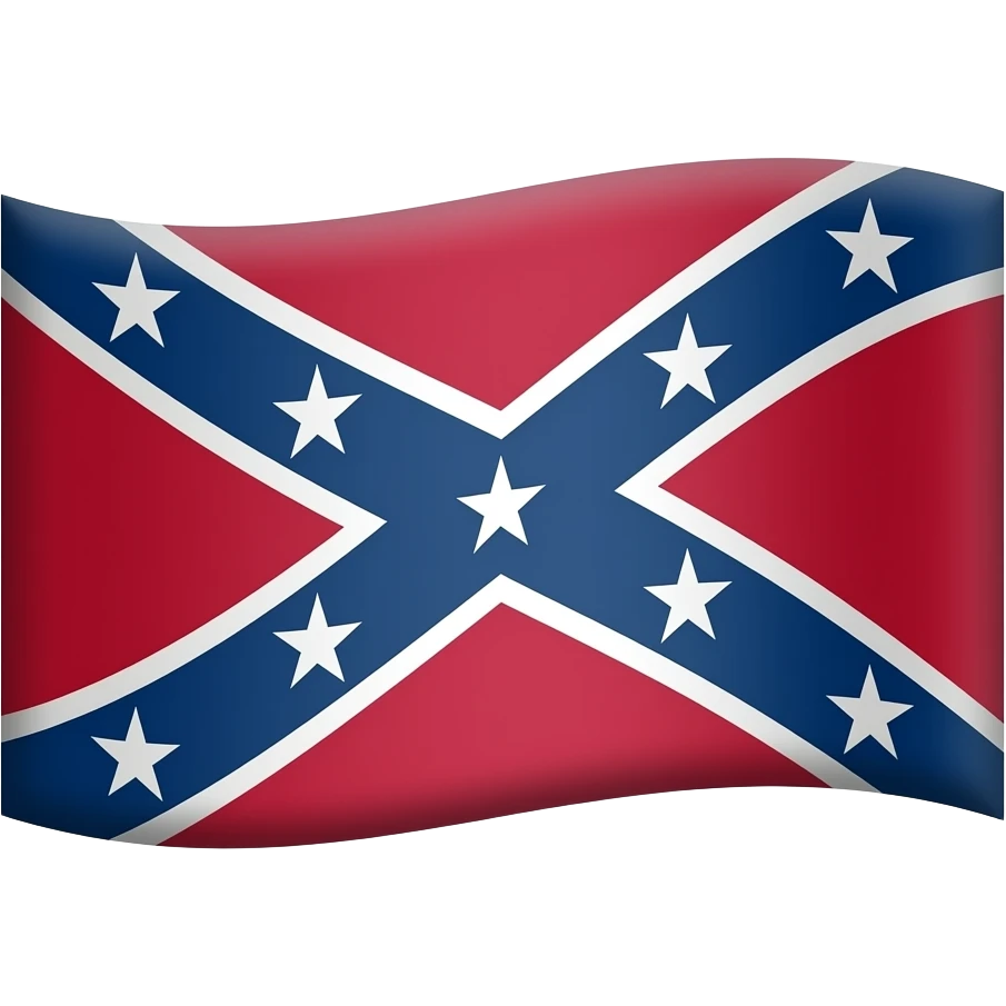 Confederate flag emoji
