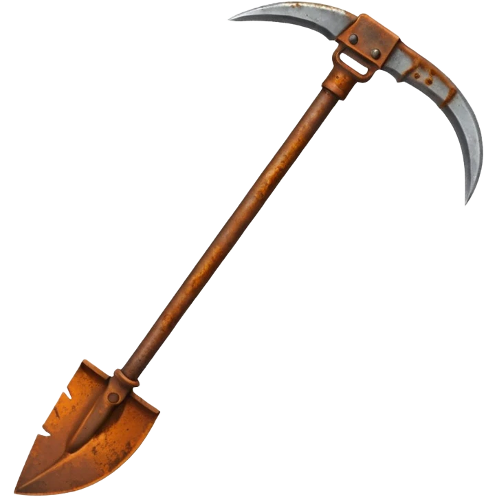 Sickle and hoe emoji