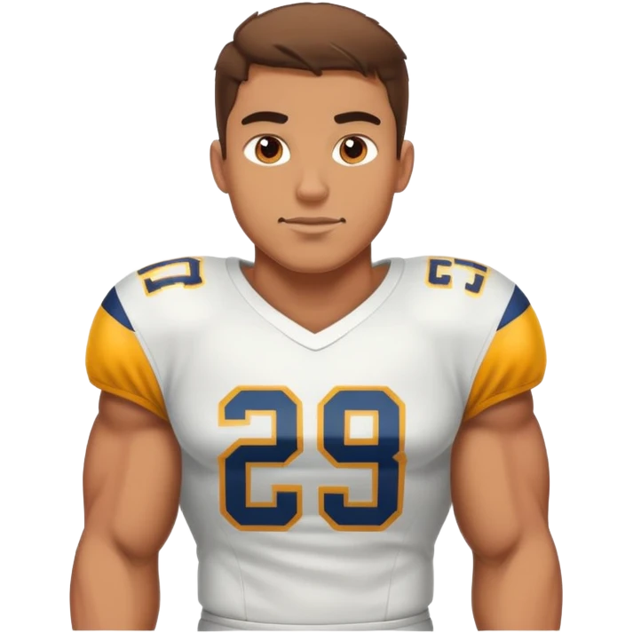 Buff guy football emoji