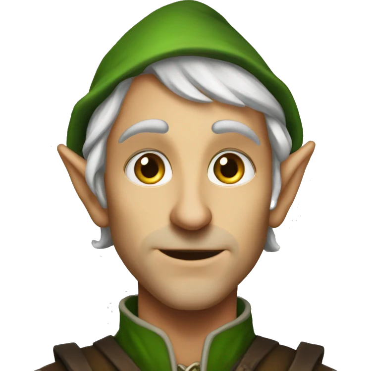 rogue male elf  emoji