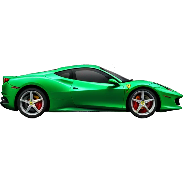 green ferrari emoji