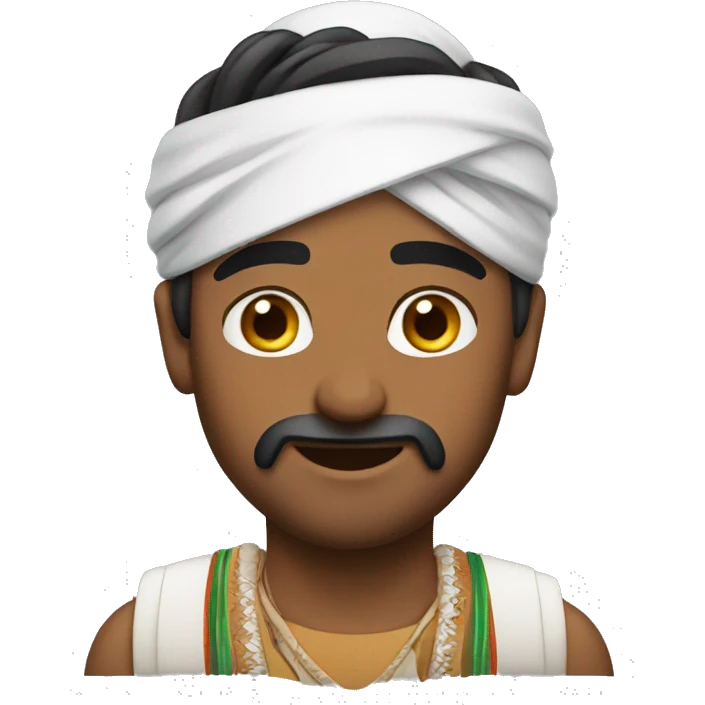 Indian guy 7-11 emoji
