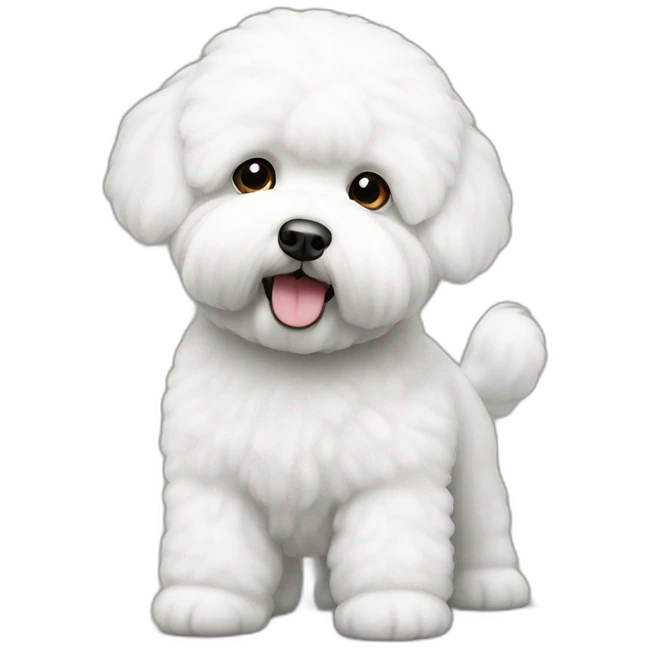 bichon frise emoji