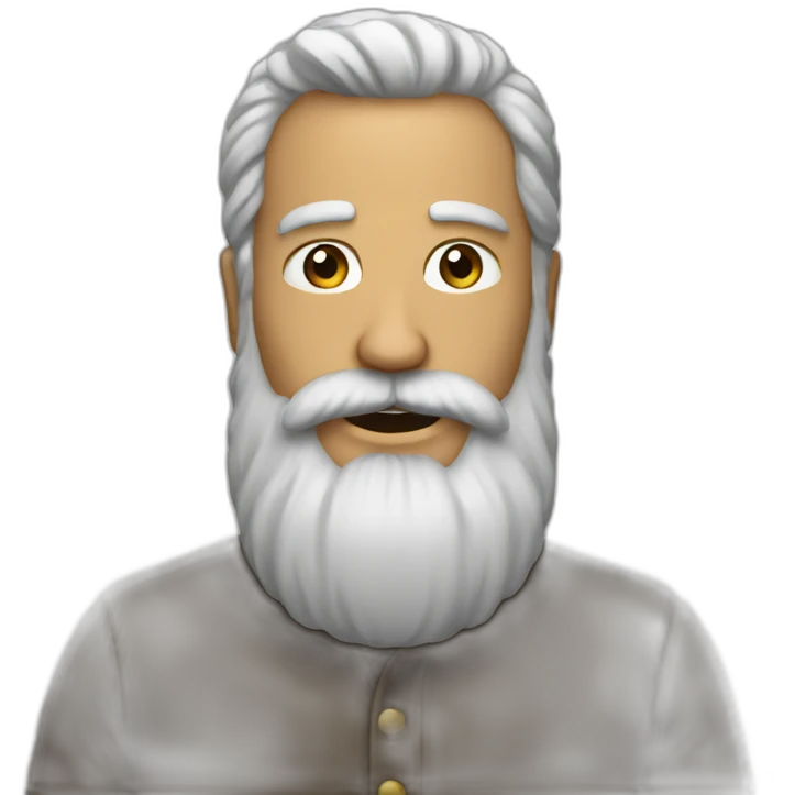 nuss with beard emoji
