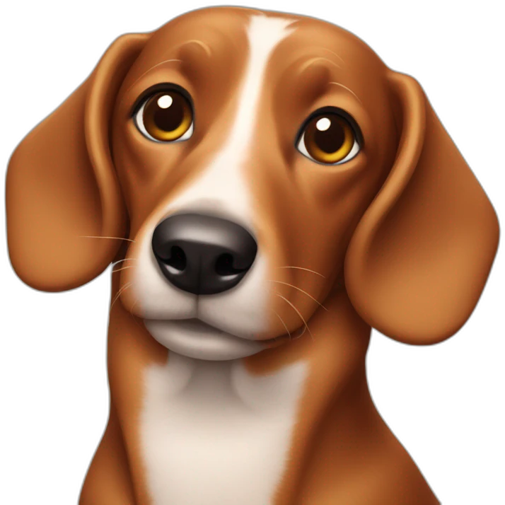 sausage-dog emoji