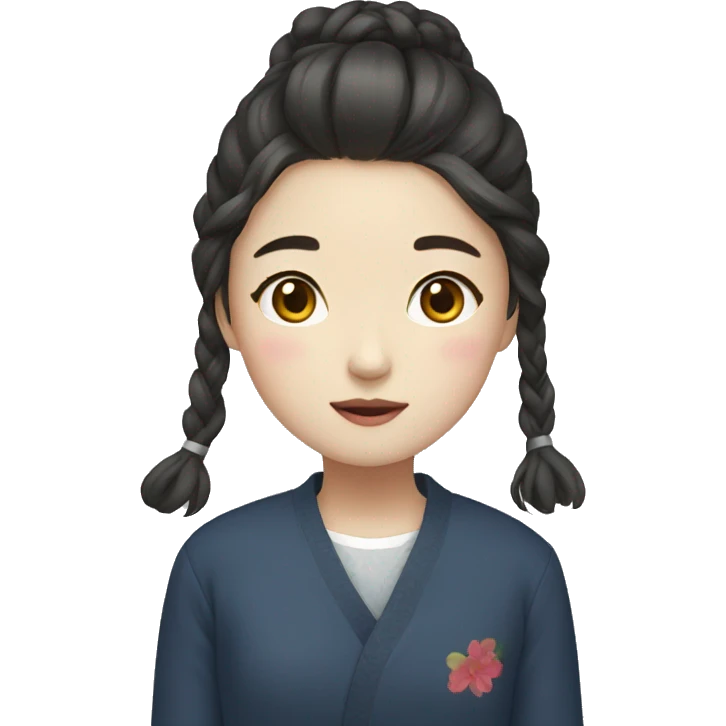 korea girl emoji