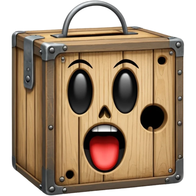 scream box emoji