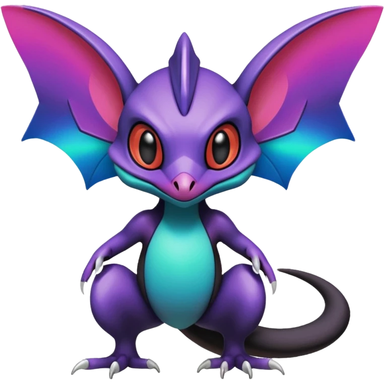  exotic tropical cyber-Noivern-Stitch-Noibat-Trico-Fakémon-Pokémon-Vernid-creature emoji