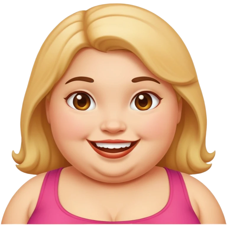 Fat girl emoji