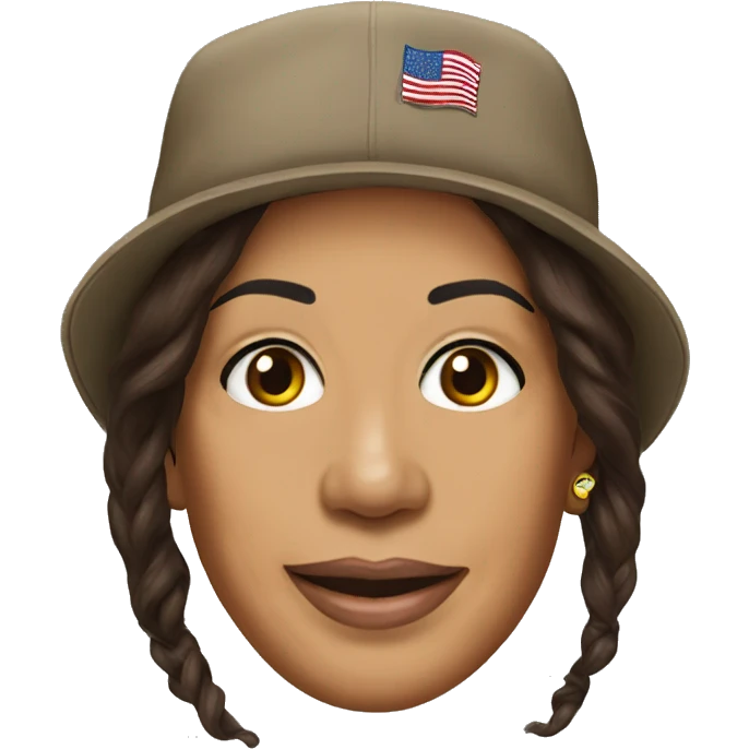 Kamala Harris hat emoji