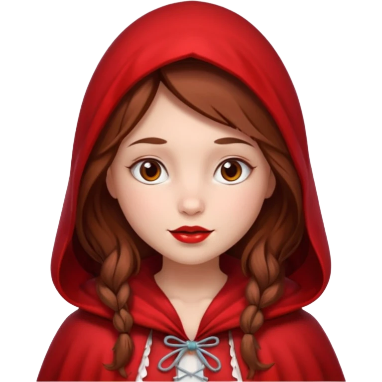 Little red riding hood emoji