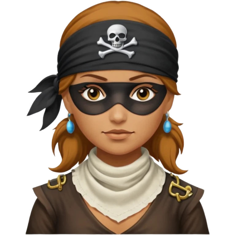 Pirate woman emoji