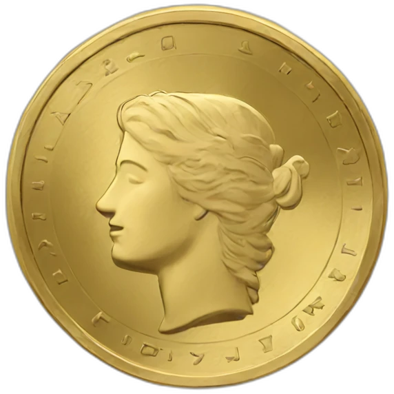 a-gold-coin emoji
