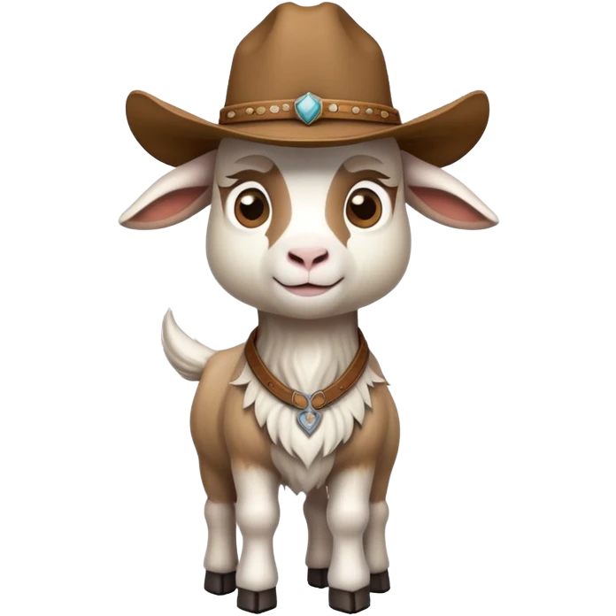 cowboy goat emoji