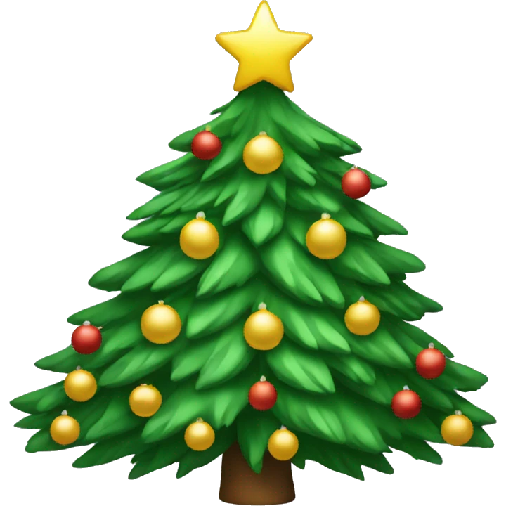 Christmas tree emoji