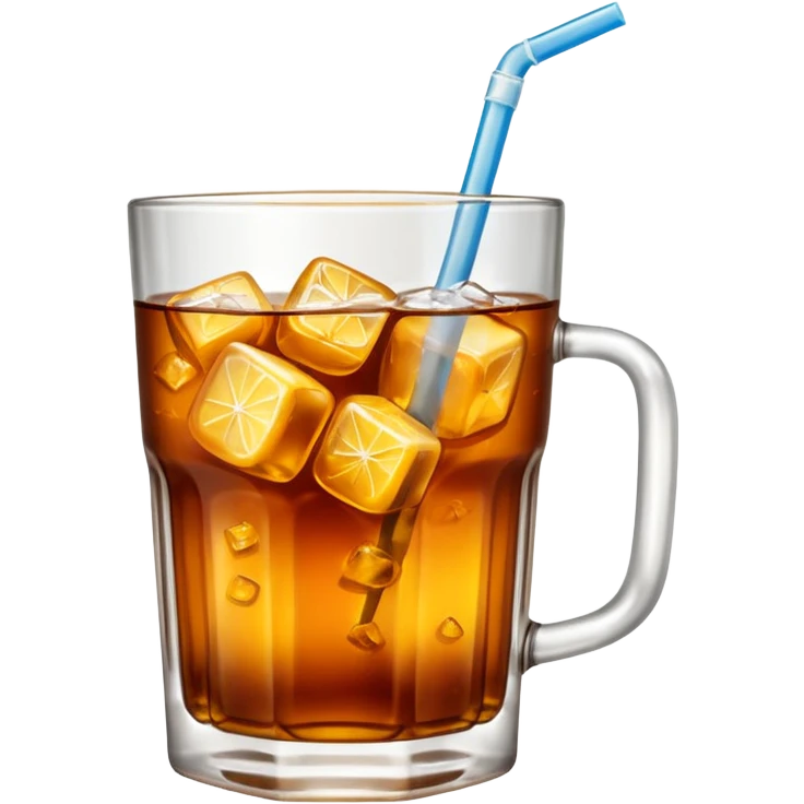 ice tea in glass emoji