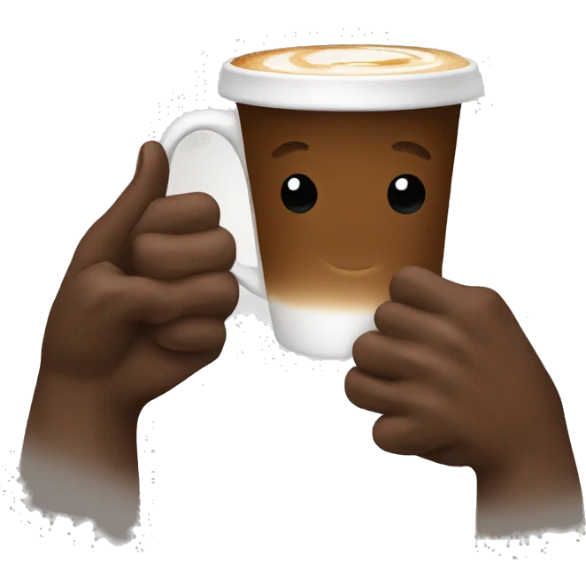 Coffee cheers emoji