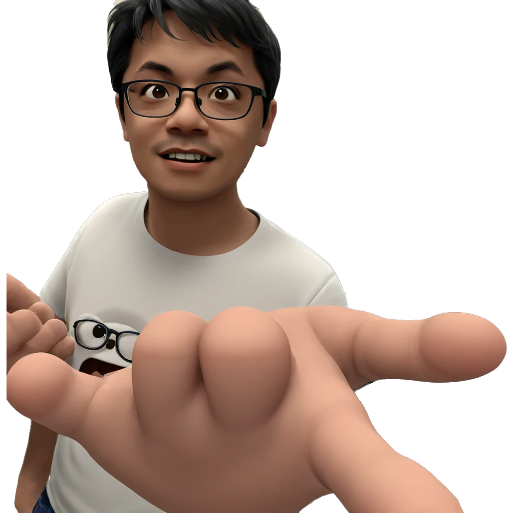 boy in glasses indoors emoji