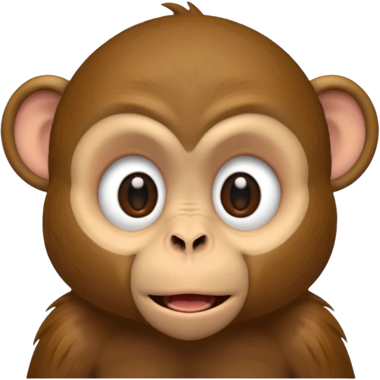 monkey covers mouth emoji