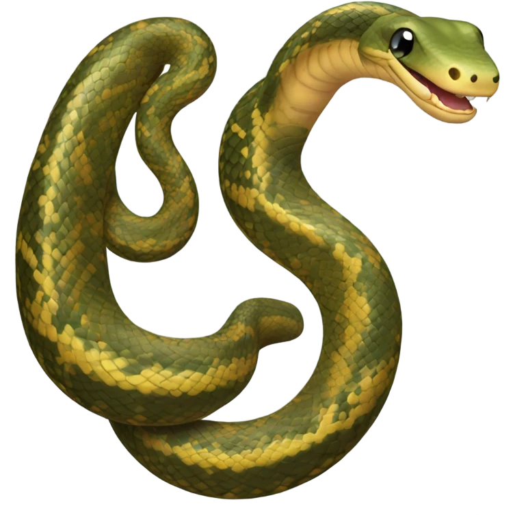 Fat snake  emoji