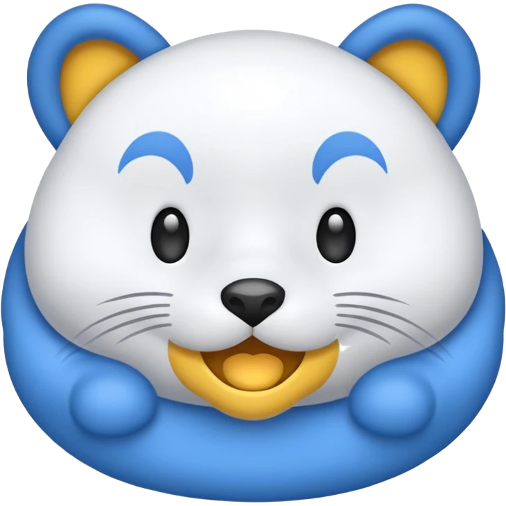 白色入耳蓝牙耳机 emoji