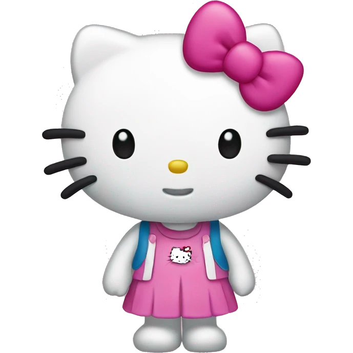 Hello kitty emoji