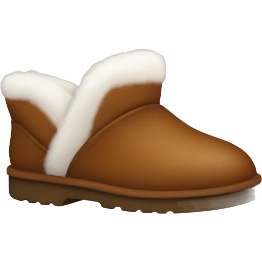chestnut scuffett ugg slippers emoji