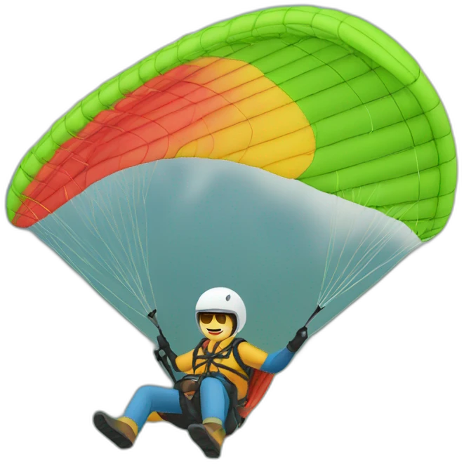 paraglider emoji