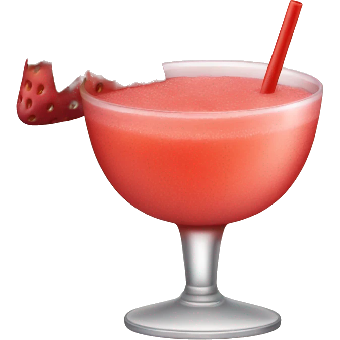 Strawberry daiquiri  emoji