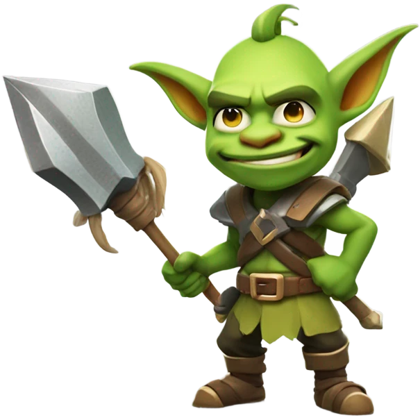 Goblistein clash royale emoji