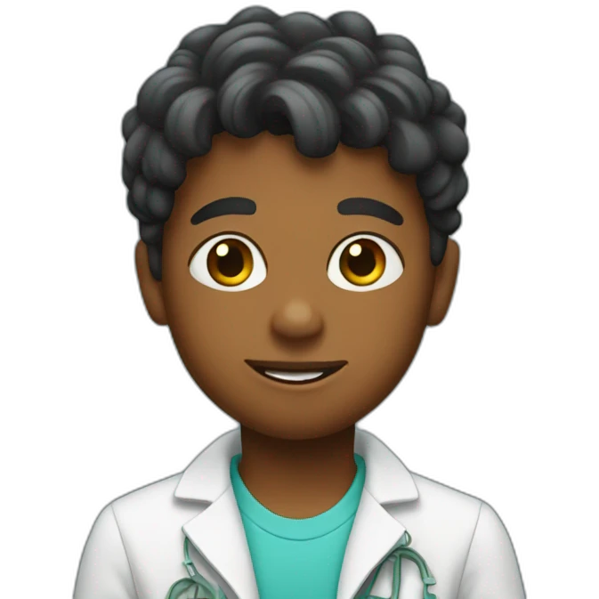 Boy selling dna emoji